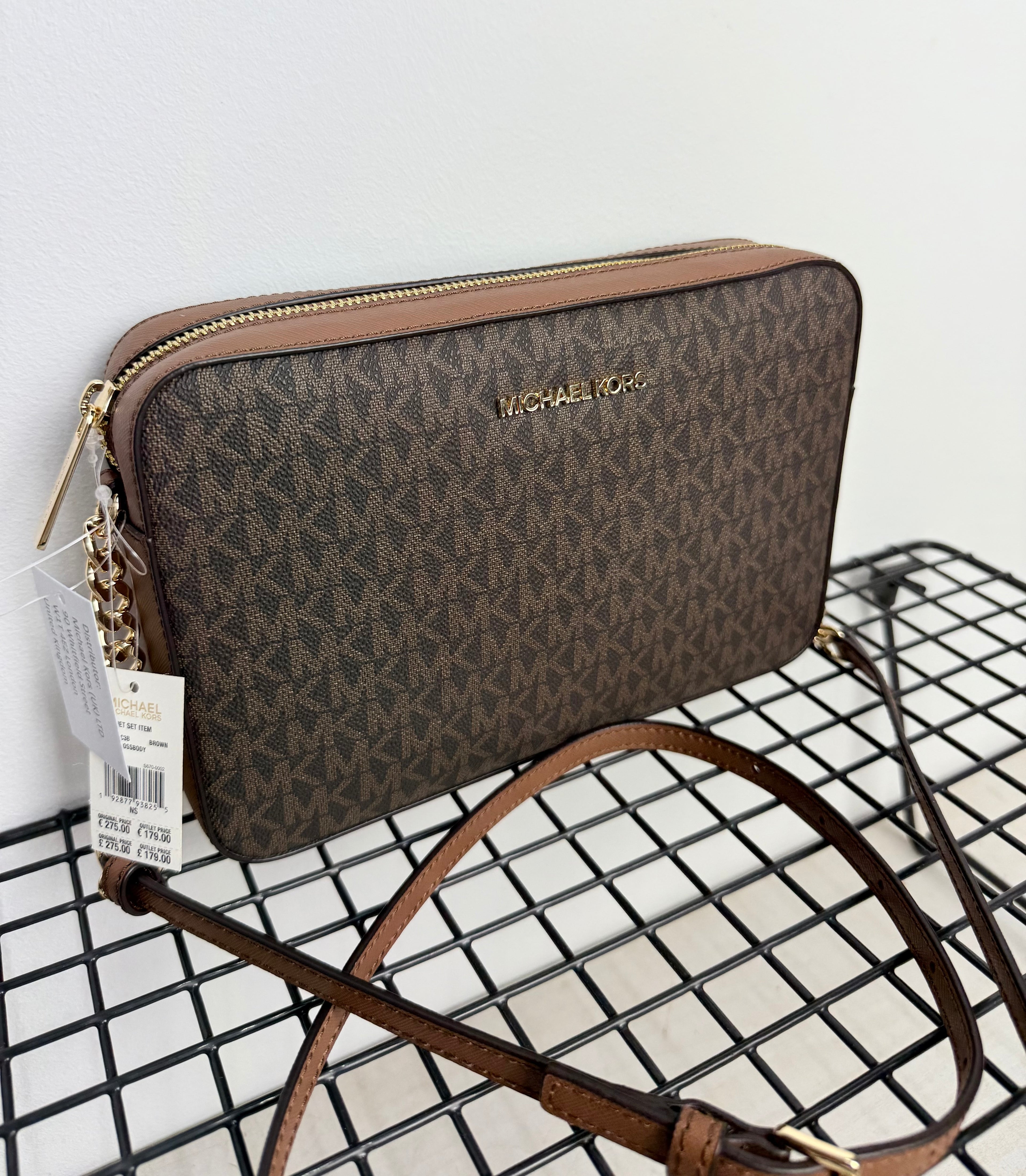 Michael Kors Jet Set Travel Crossbody ( bandolera )