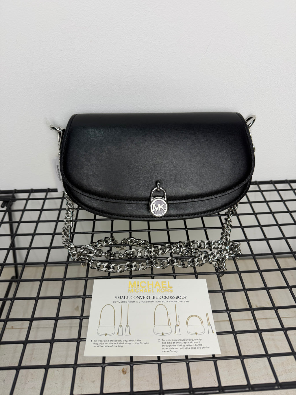 Bandolera Michael Kors mila ( pequeña ) negra