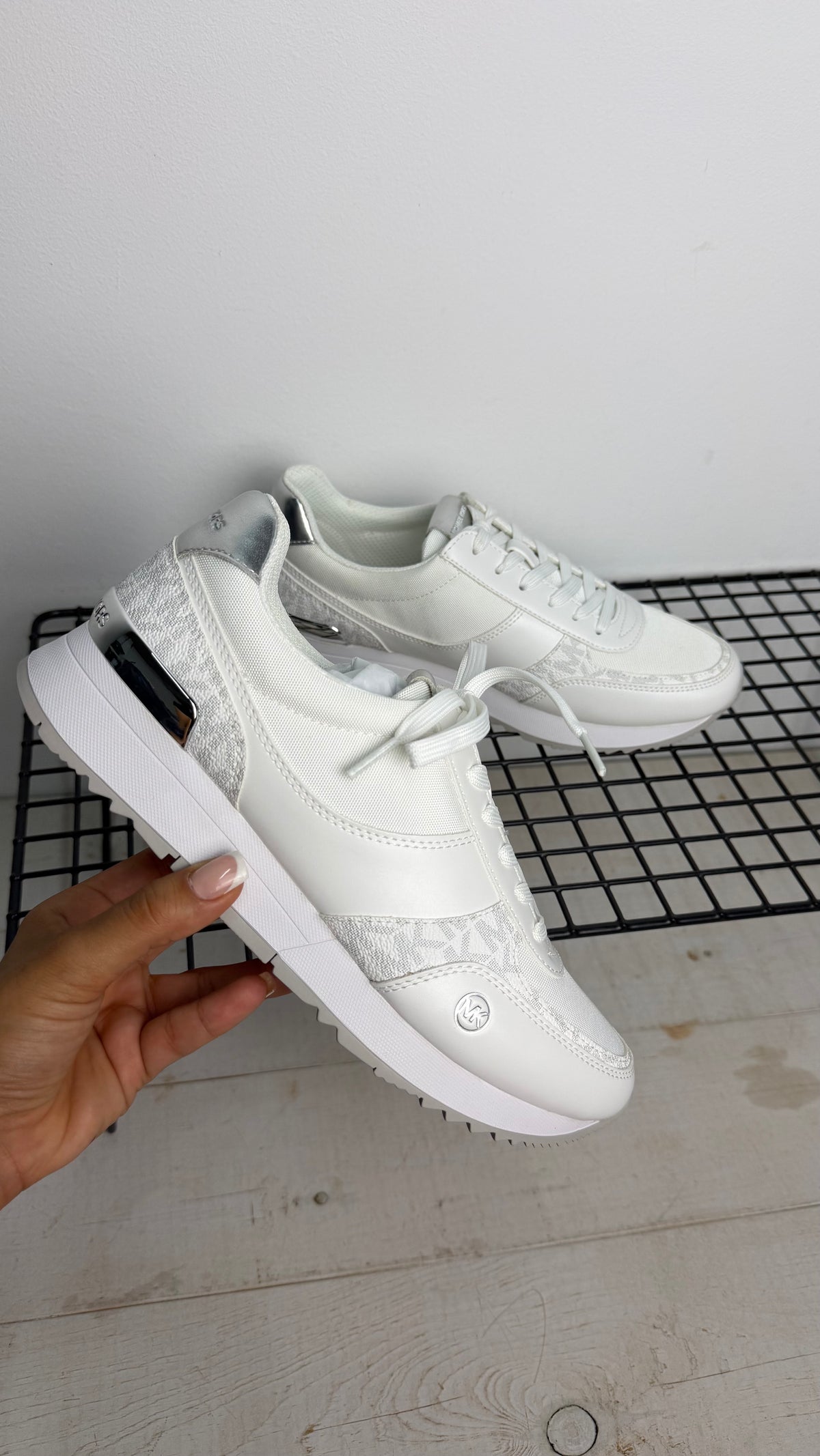 Deportivas Michael Kors Andi Trainer – blanco