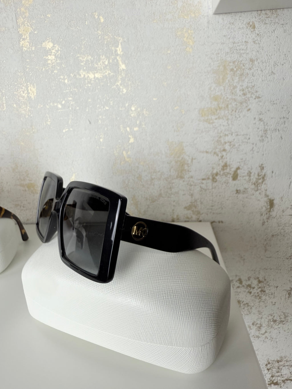 Gafas sol Mk negras ( carey)