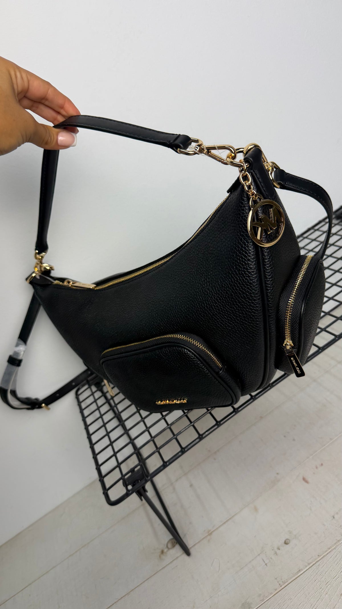 Bolso Michael Kors Merritt Mediano – negro