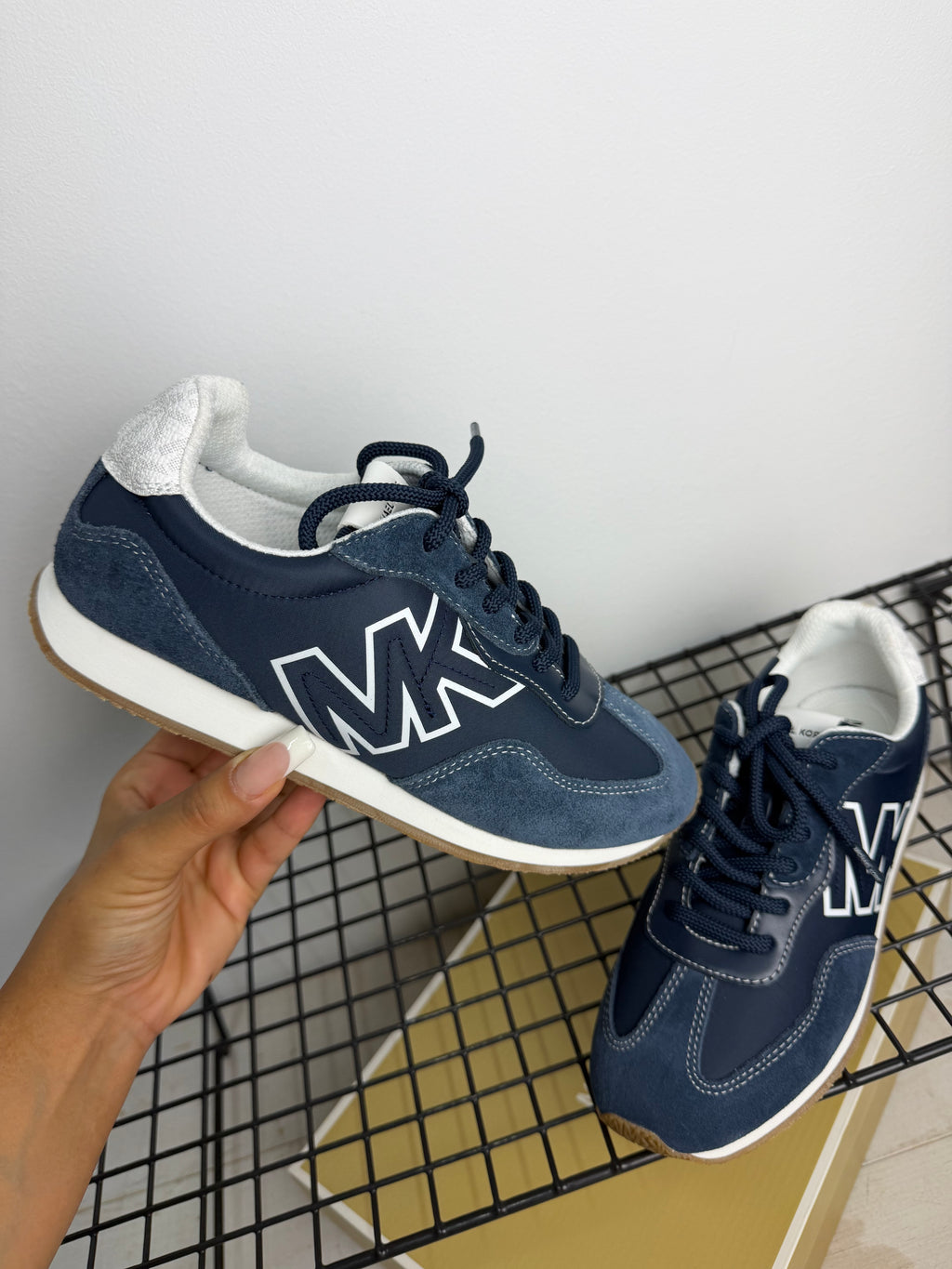 Zapatillas Michael Kors Essex Trainer – Navy