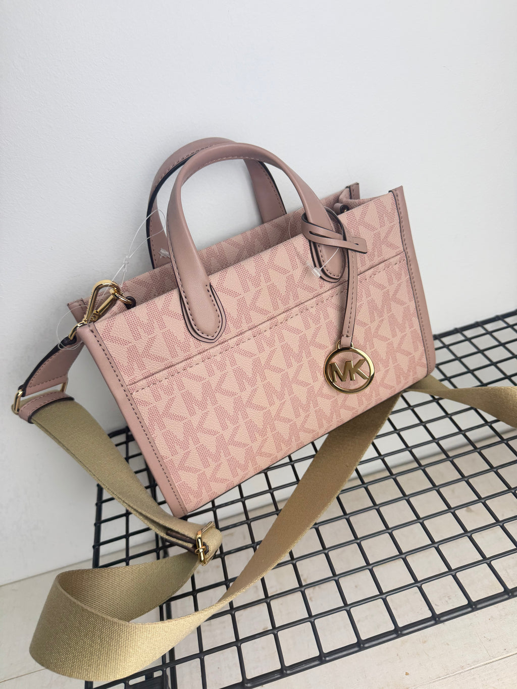Michael Kors Gigi Medium  – rosa logo