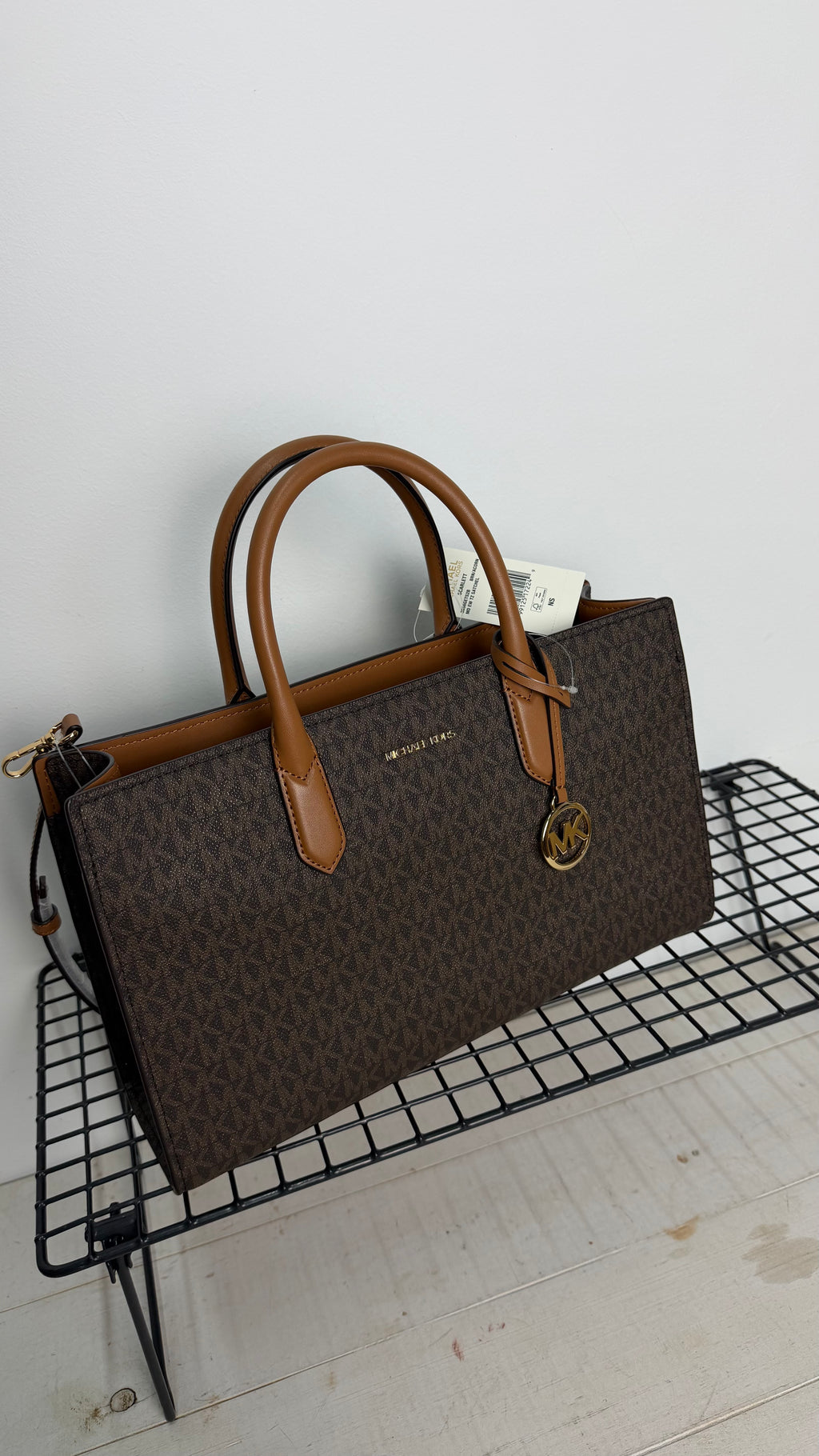 Bolso Michael Kors Scarlett Medium – marrón logo