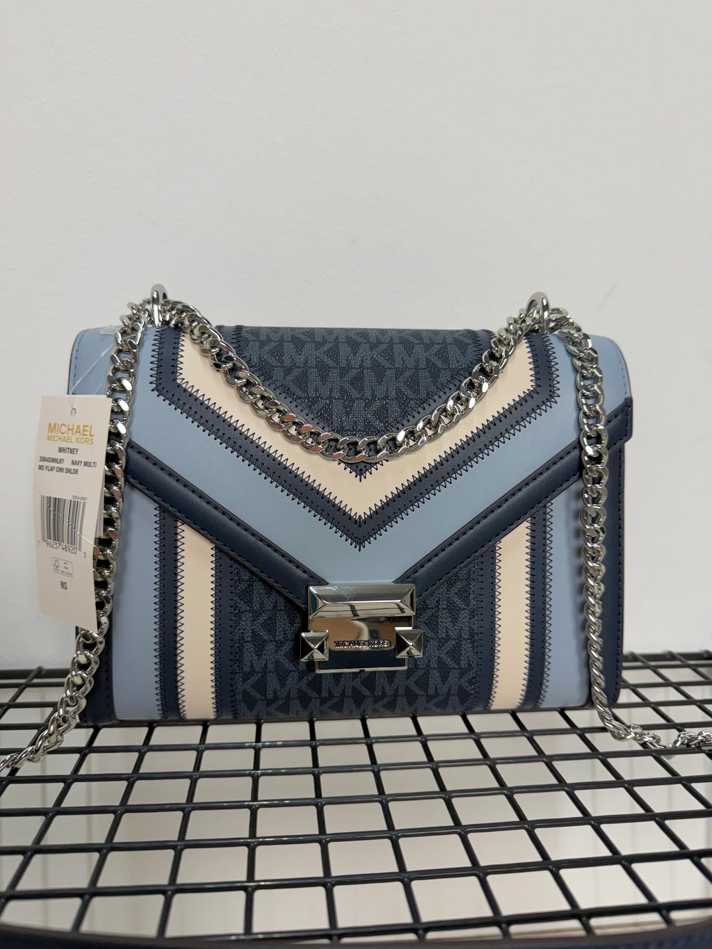 Michael Kors Whitney Medium Navy Multi