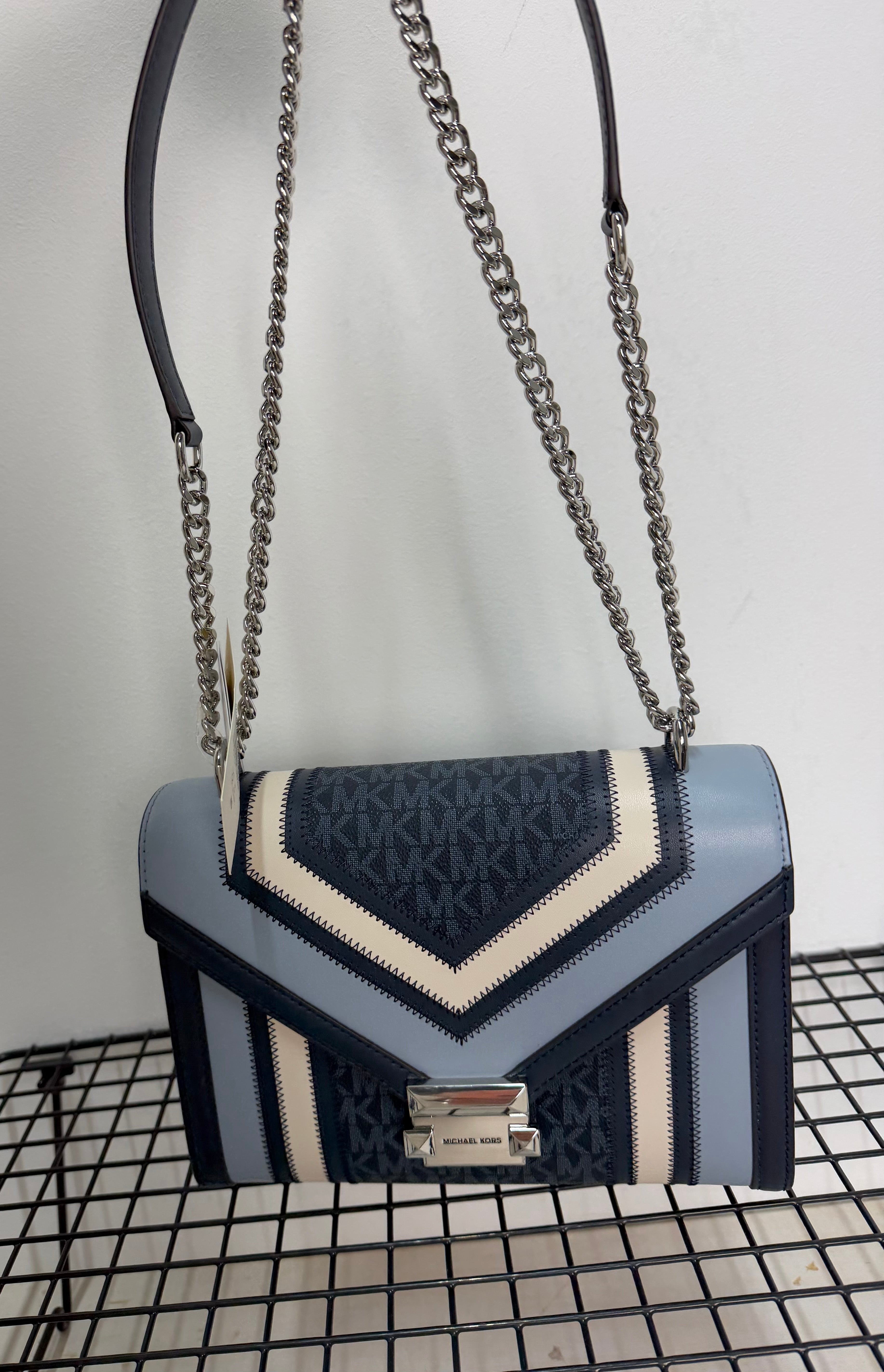 Michael Kors Whitney Medium Navy Multi