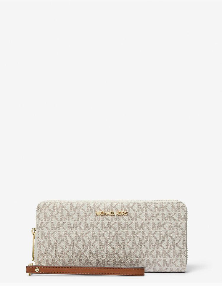 Cartera de mano Michael Kors Jet Set Travel vainilla
