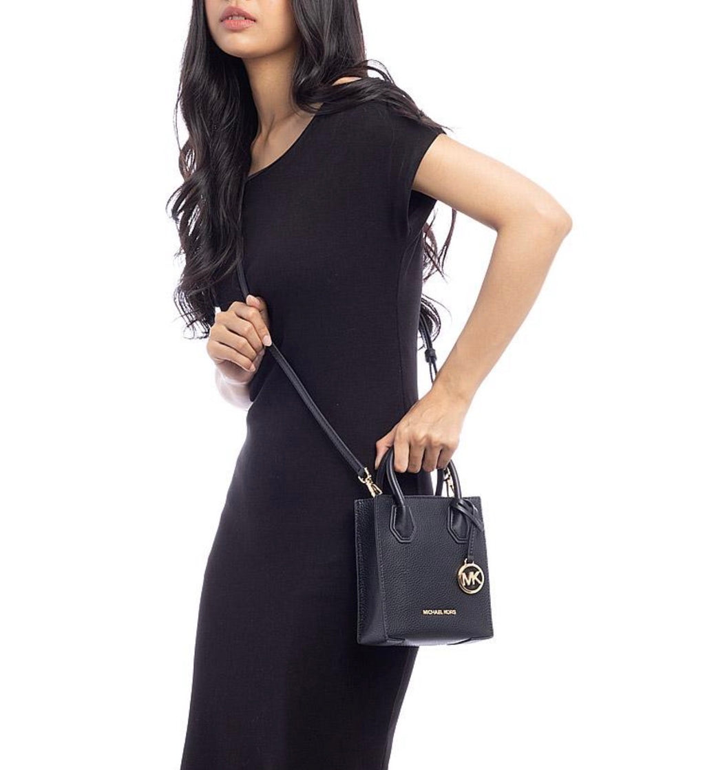 Bolso Michael Kors Mercer Extra Small – Negro