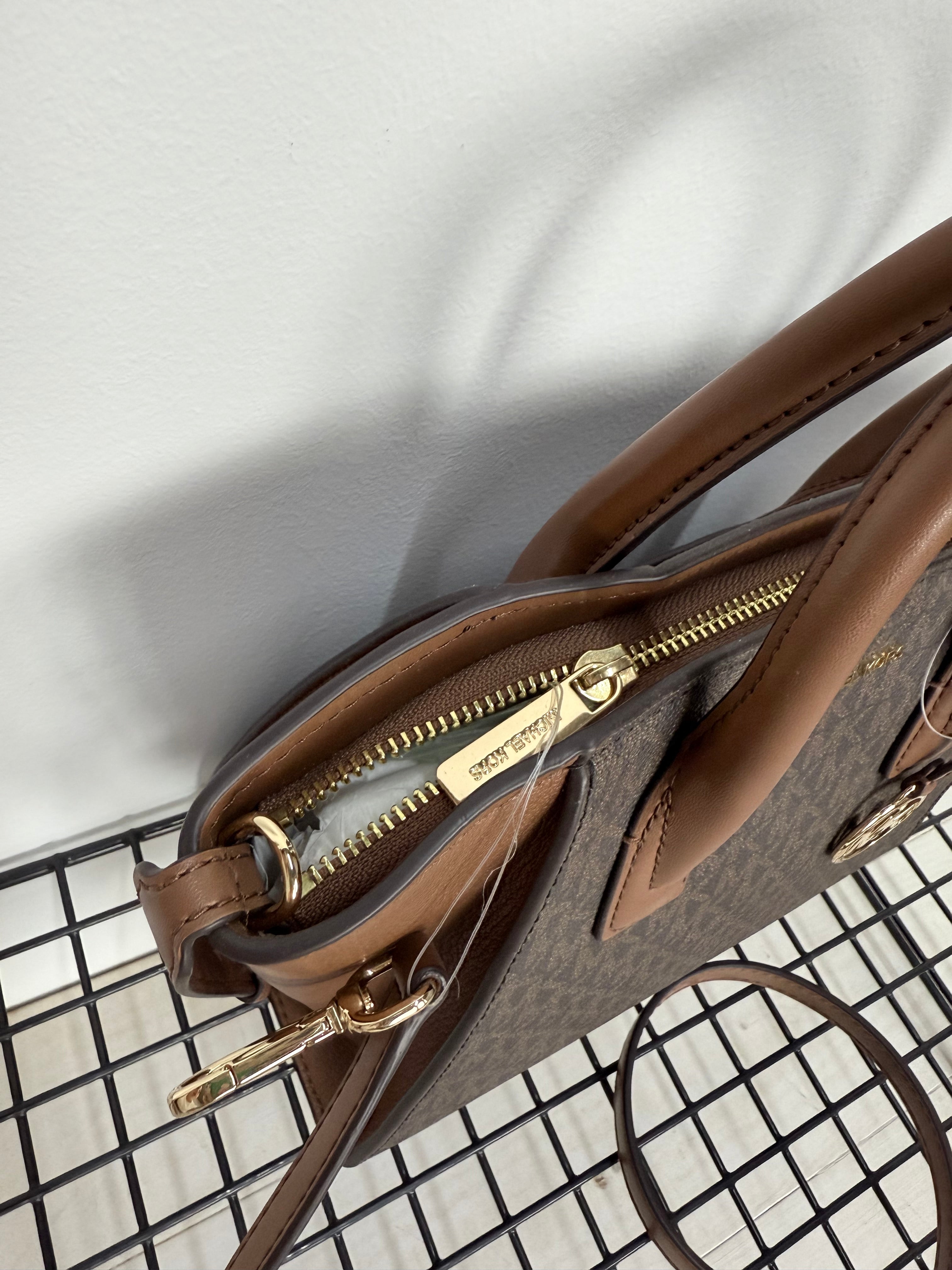 Michael Kors Avril Satchel Brown