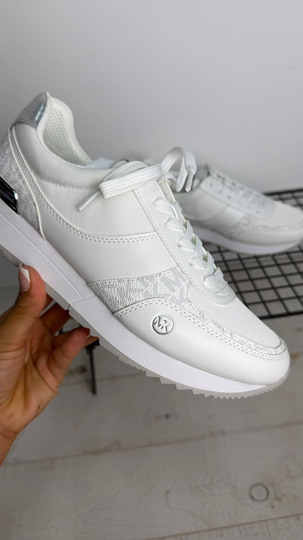 Deportivas Michael Kors Andi Trainer – blanco