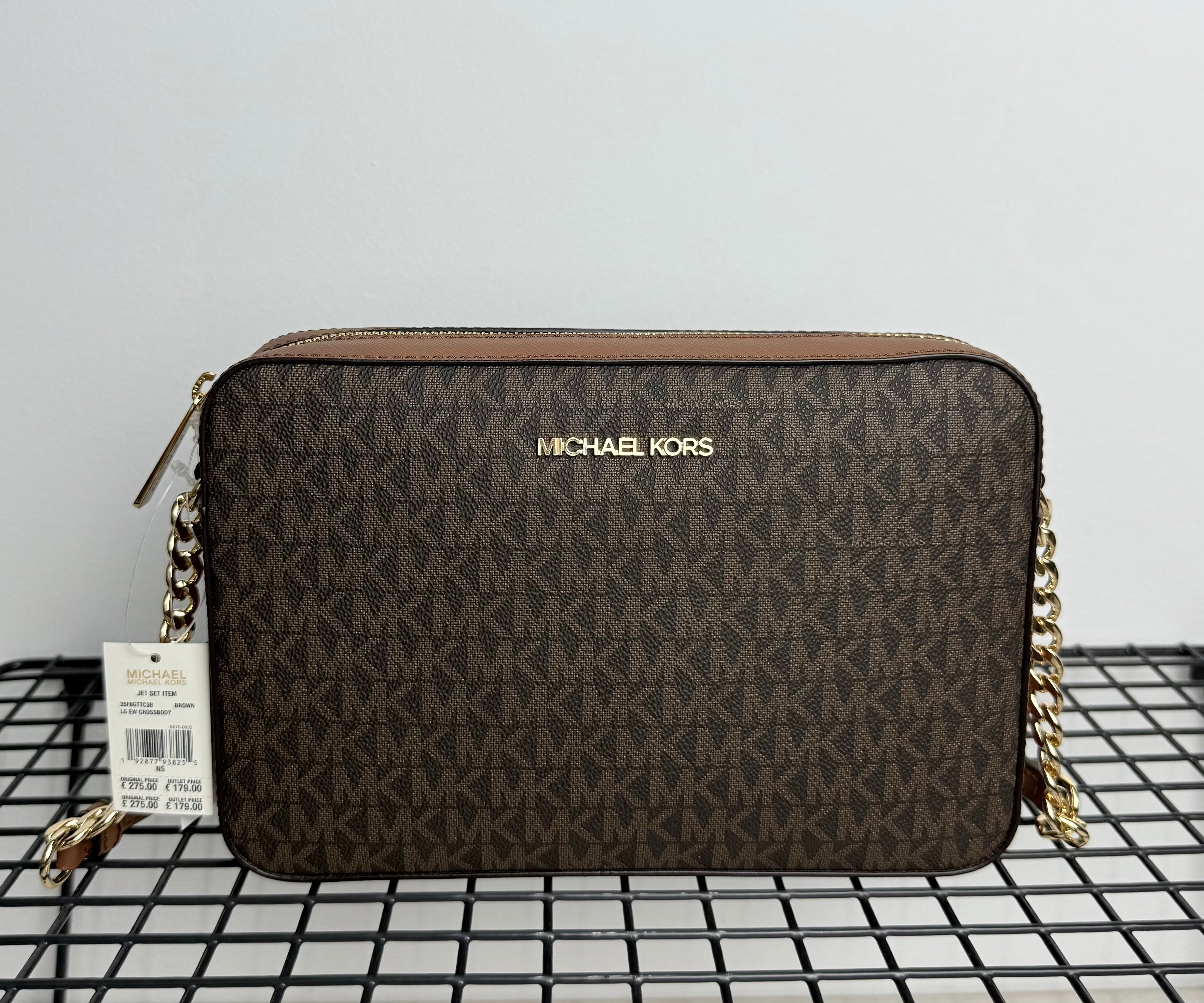 Michael Kors Jet Set Travel Crossbody ( bandolera )