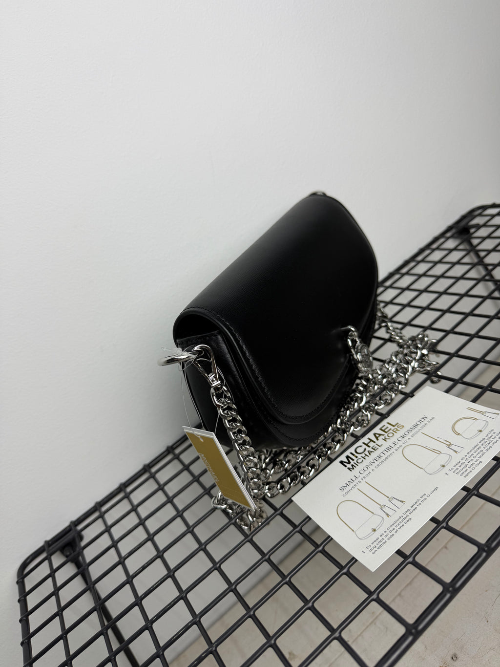 Bandolera Michael Kors mila ( pequeña ) negra