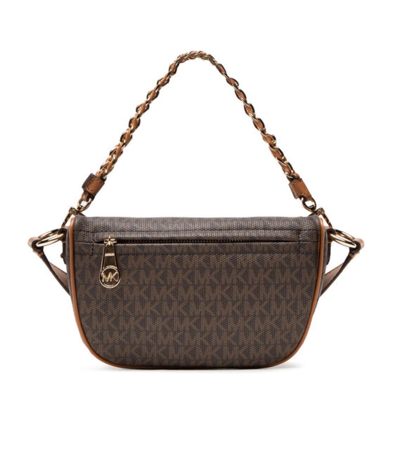 Riñonera Michael Kors marrón logo