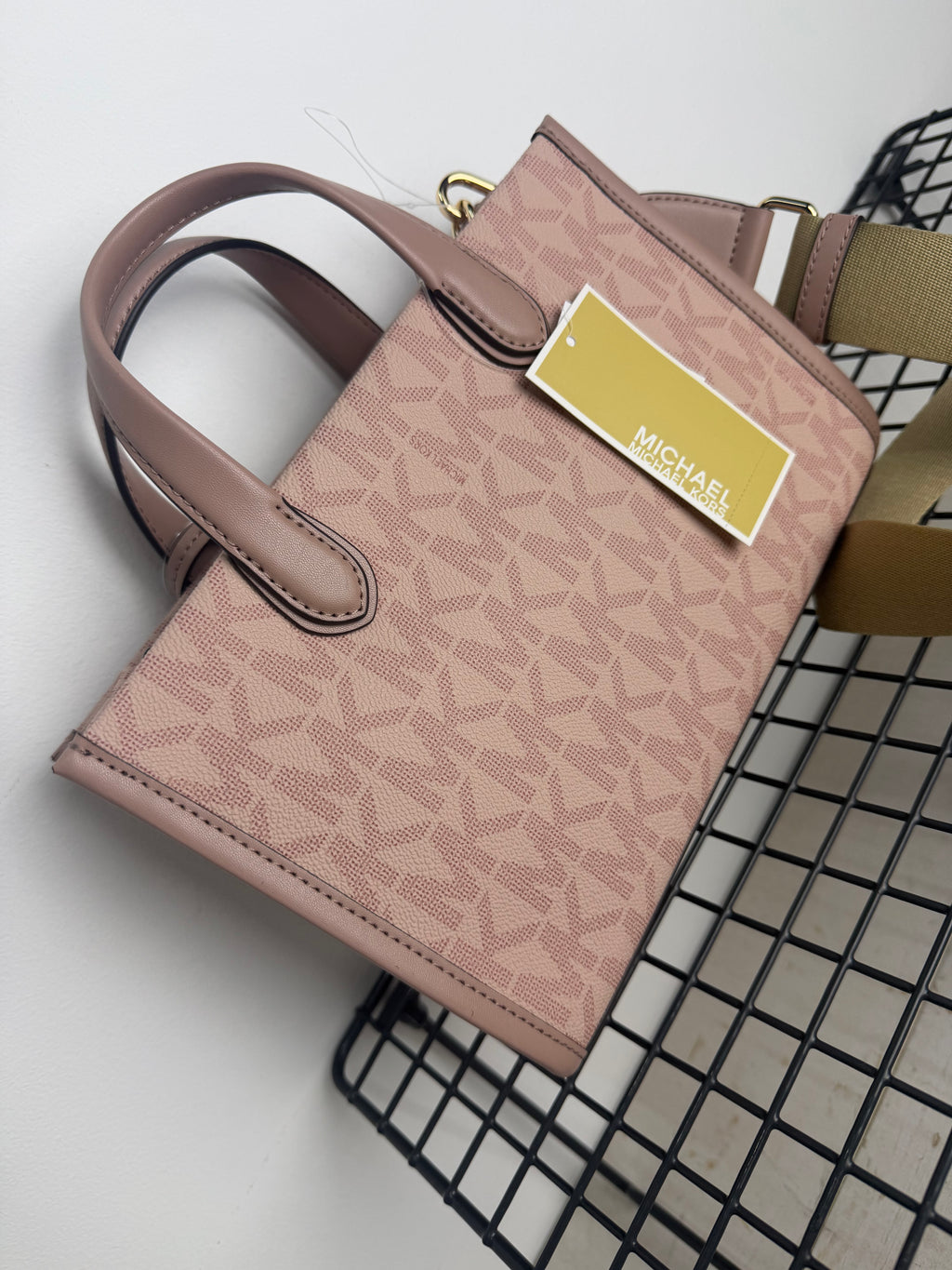 Michael Kors Gigi Medium  – rosa logo