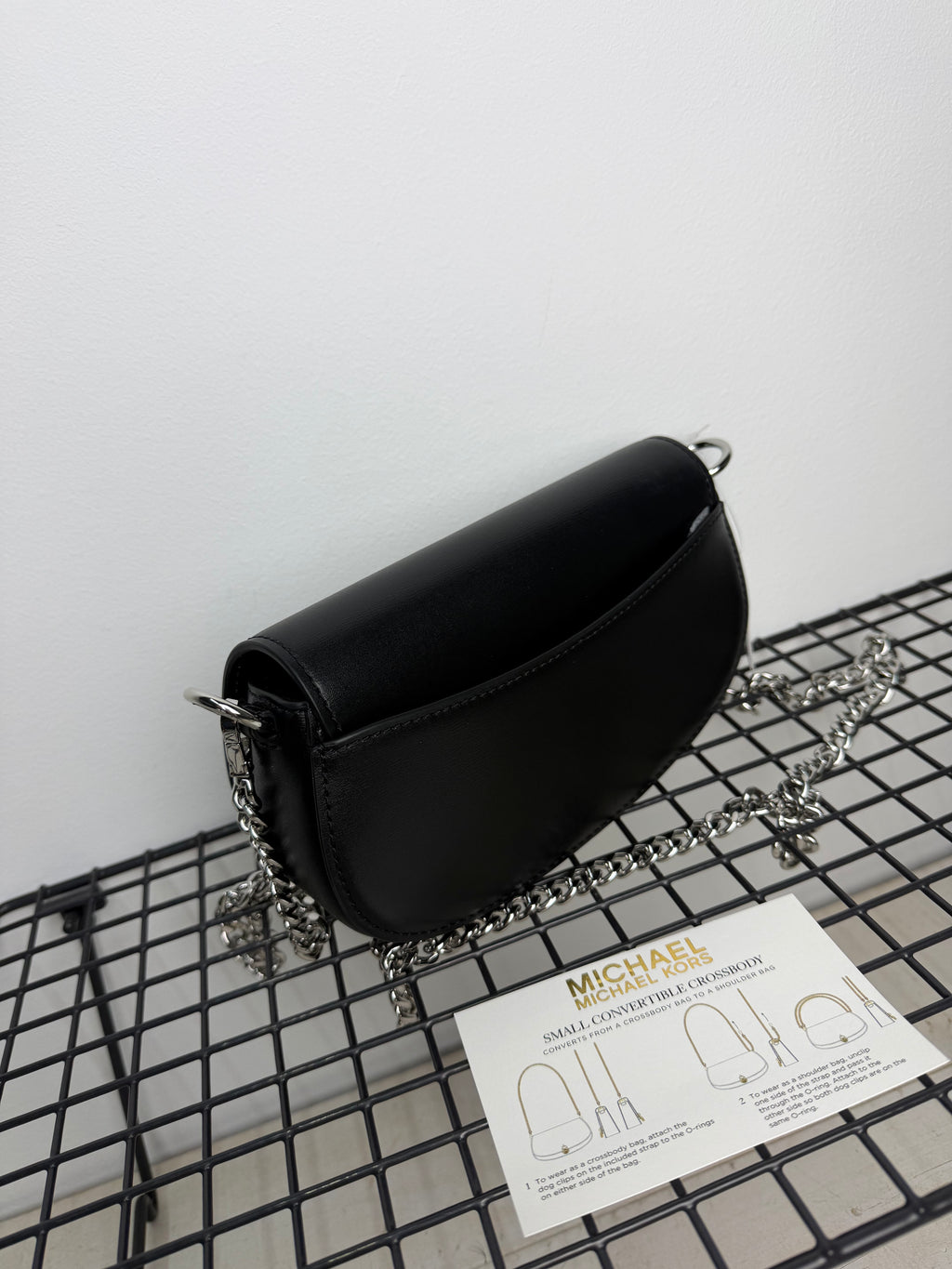 Bandolera Michael Kors mila ( pequeña ) negra