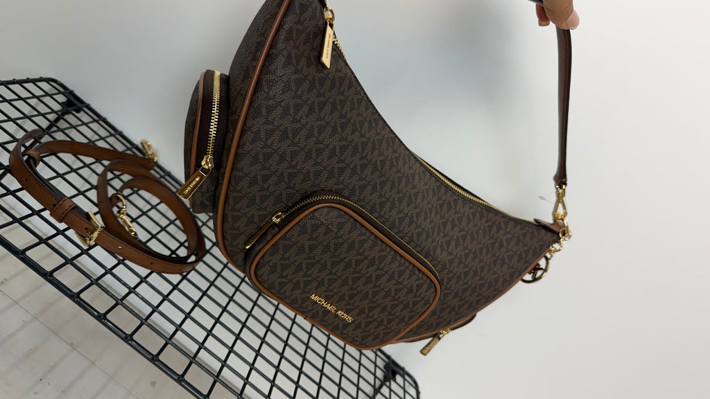Bolso Michael Kors Merritt Mediano – marrón