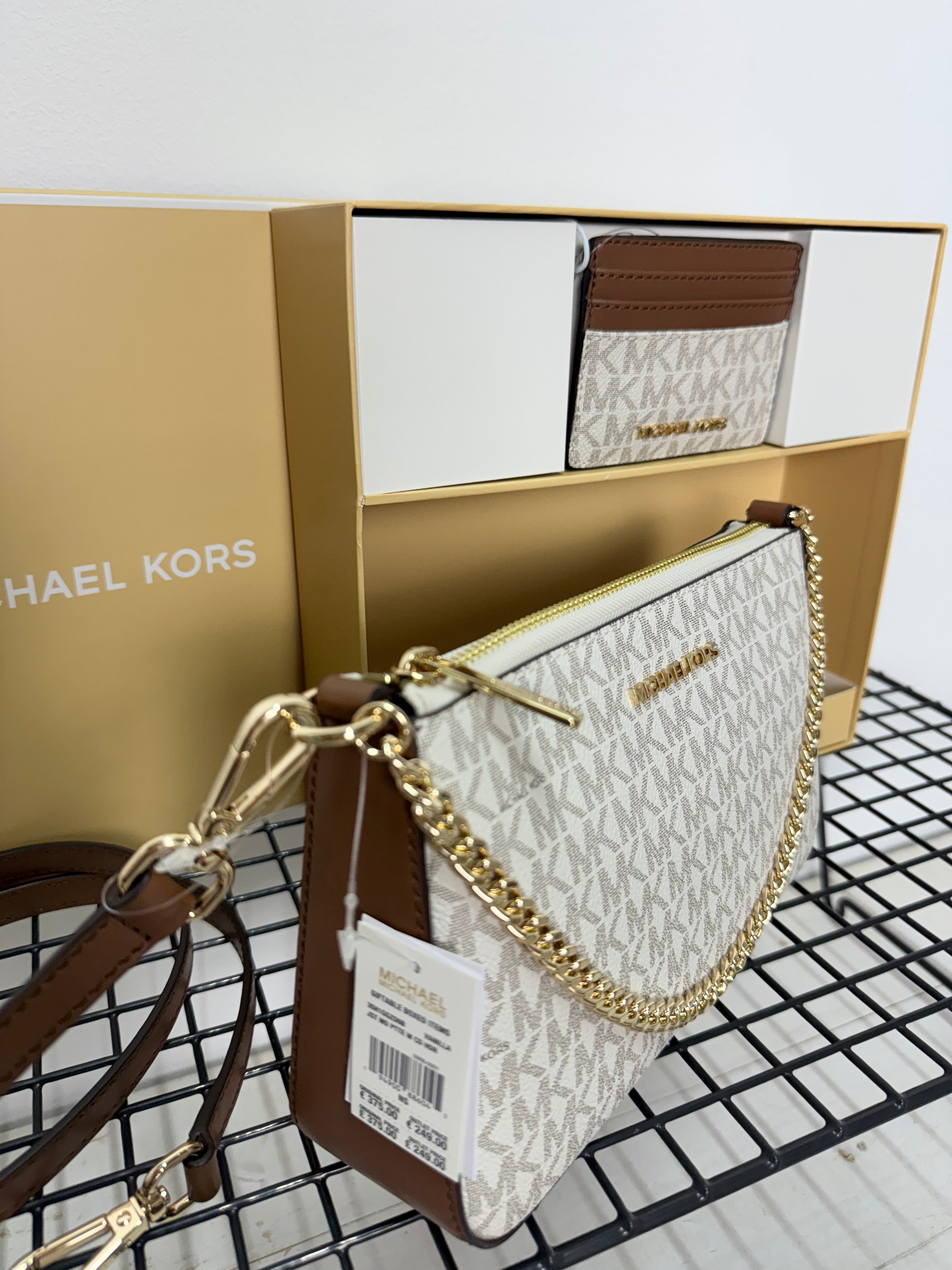 Michael Kors Gift Set – Crossbody + Wallet ( set bandolera mediana y tarjetero )