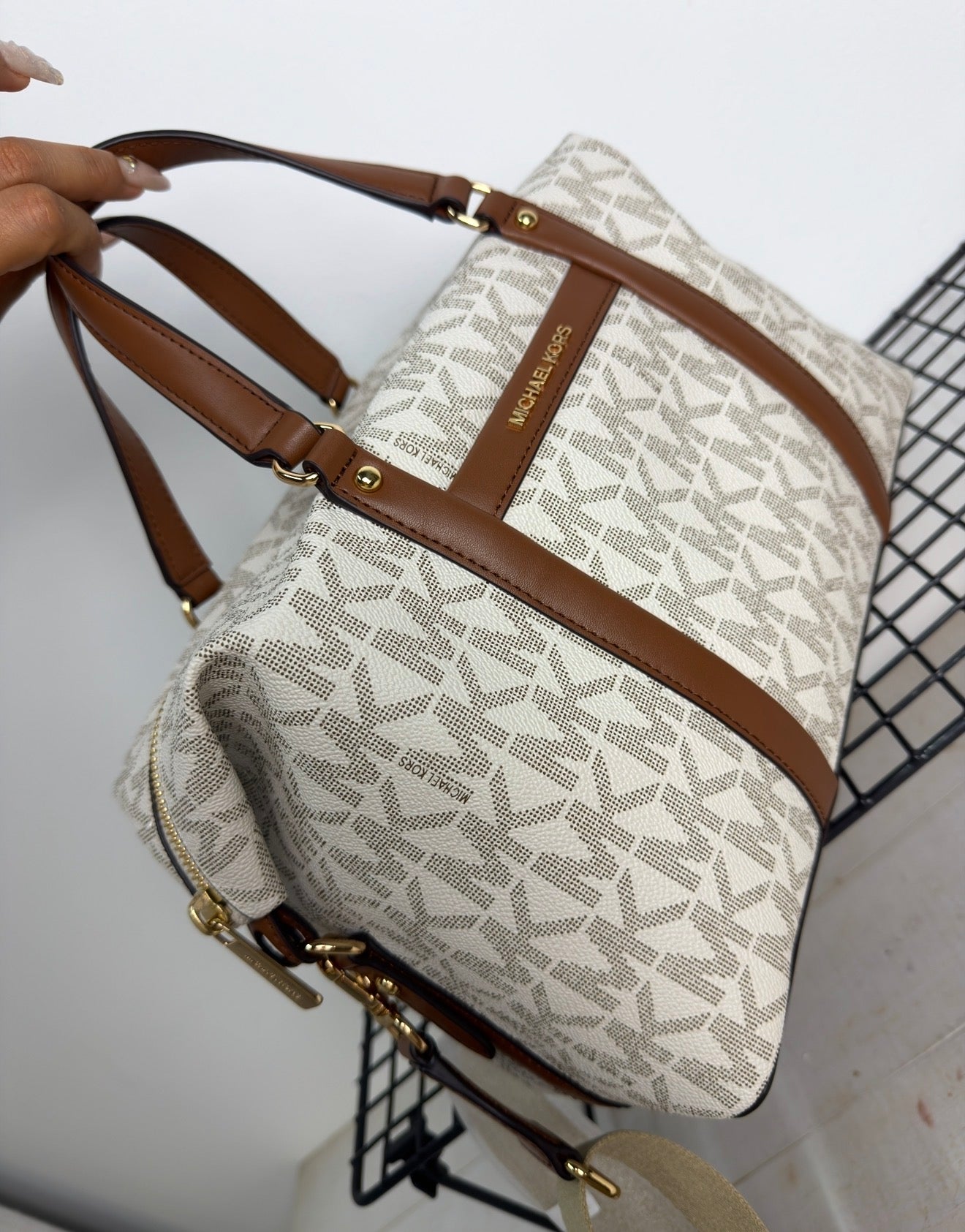 Bolso Michael Kors Brooklyn Medium vainilla