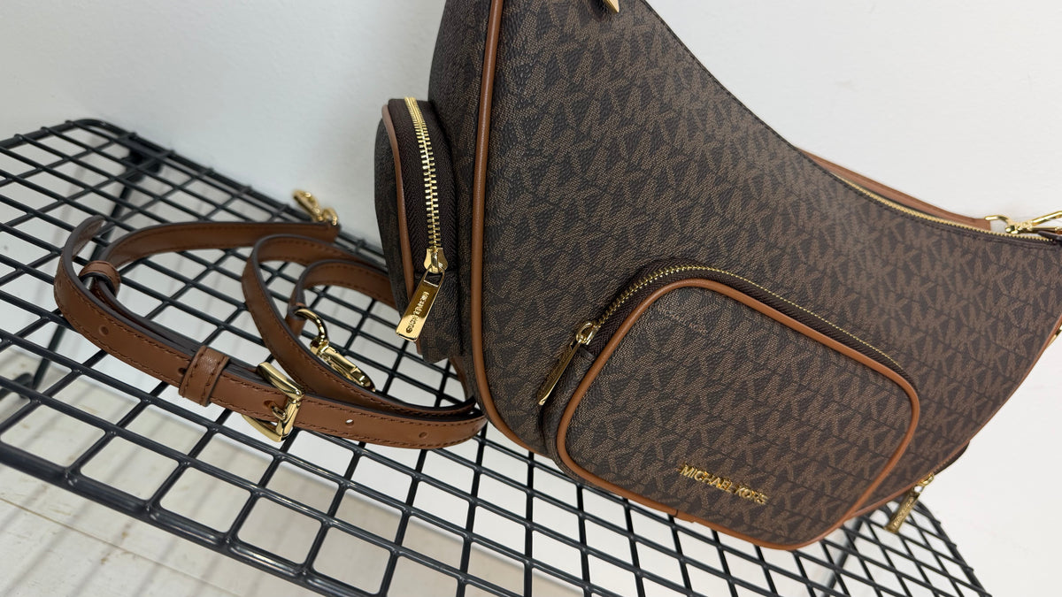 Bolso Michael Kors Merritt Mediano – marrón
