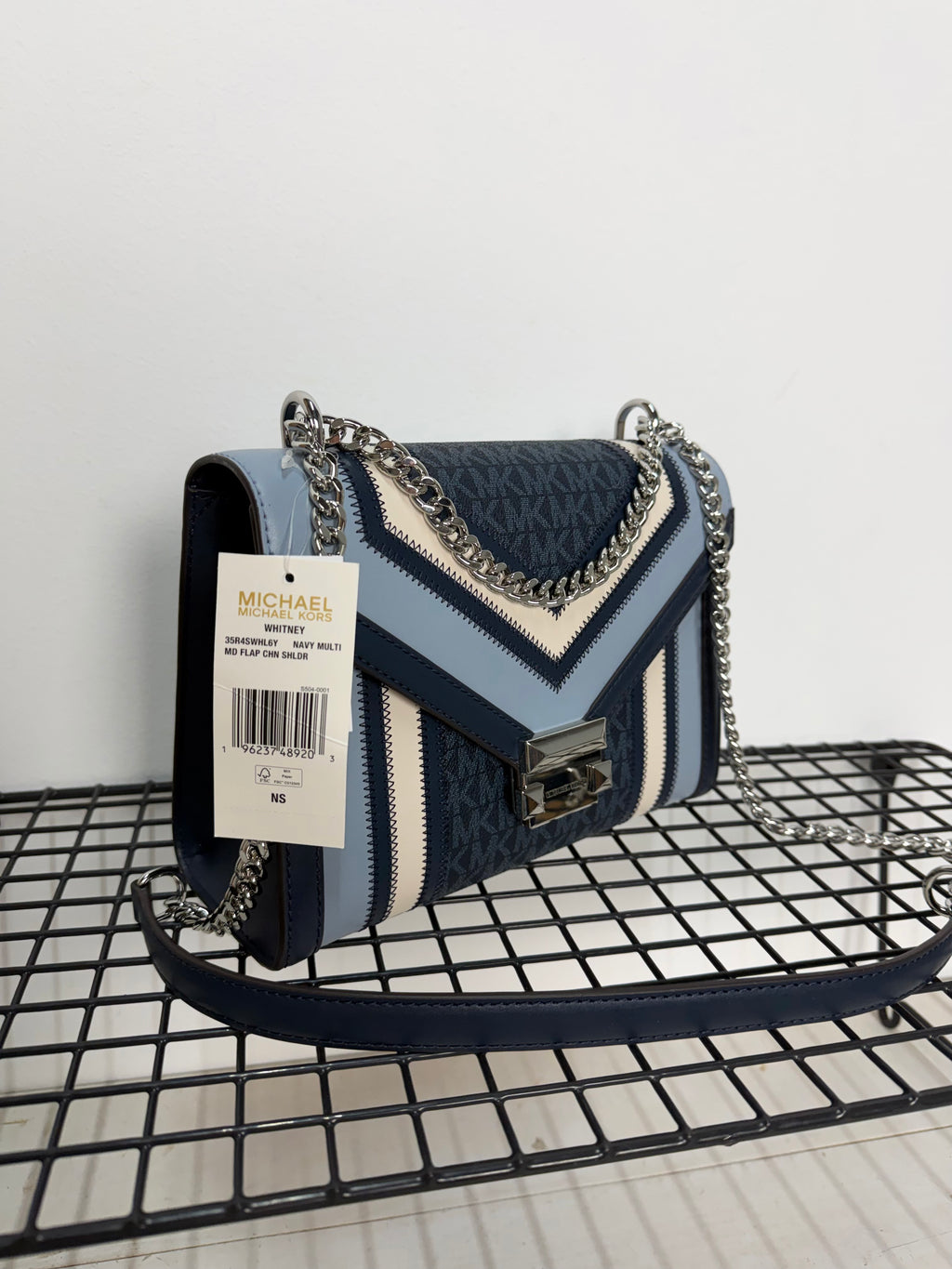 Michael Kors Whitney Medium Navy Multi