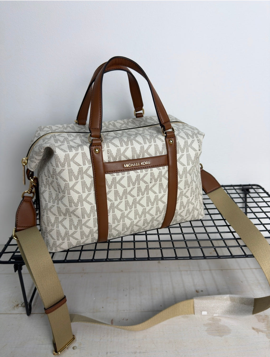 Bolso Michael Kors Brooklyn Medium vainilla