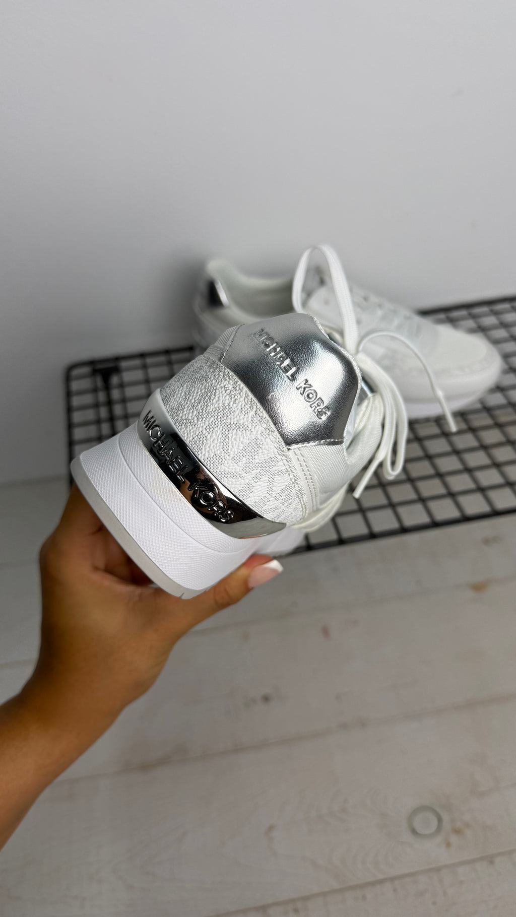 Deportivas Michael Kors Andi Trainer – blanco