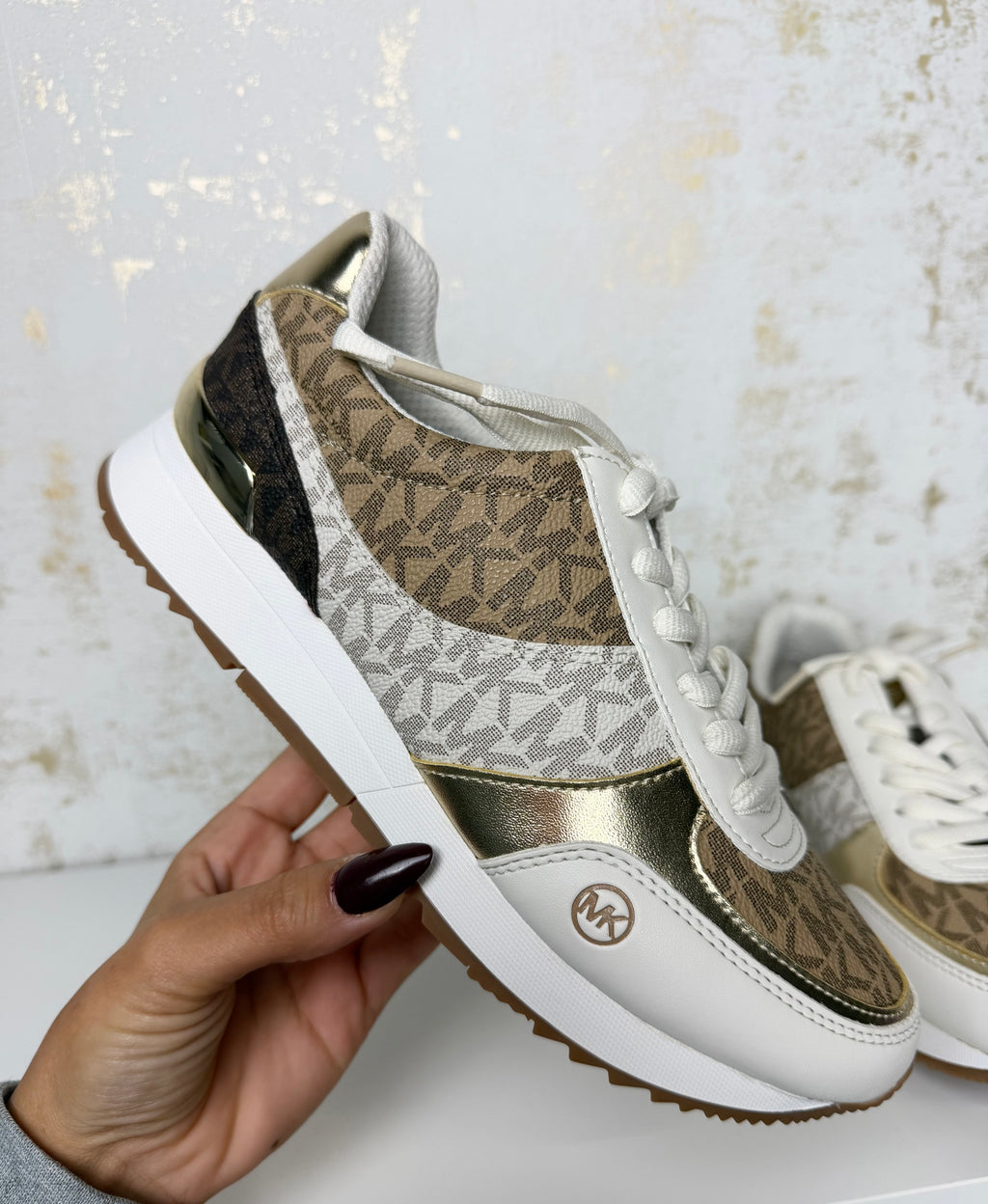 Zapatilla Andy vainilla Michael Kors