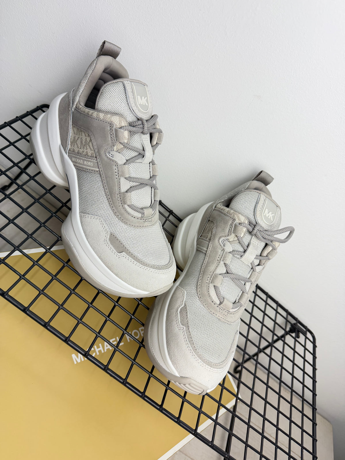 Zapatillas Michael Kors Olympia Trainer – Silver