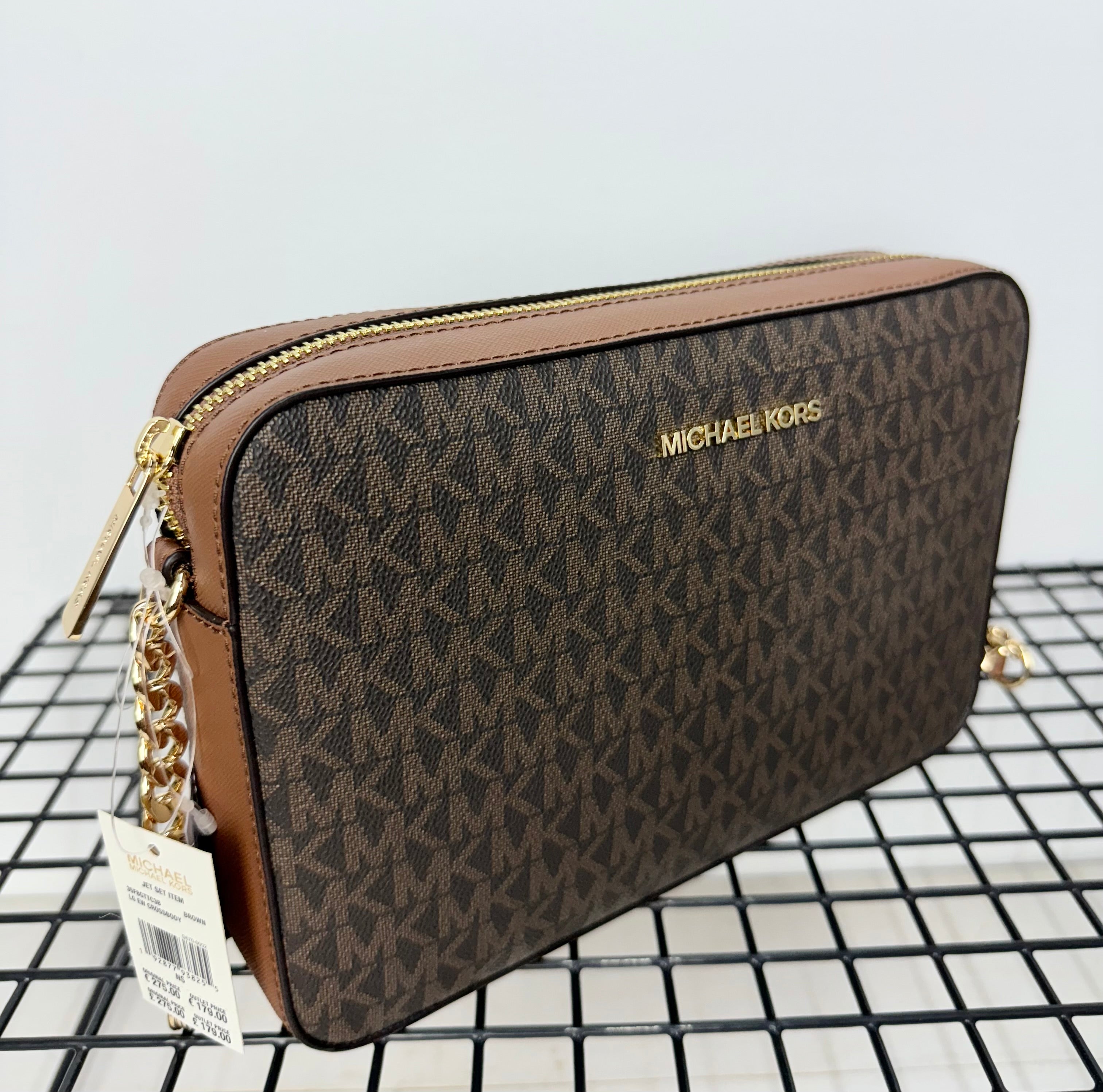 Michael Kors Jet Set Travel Crossbody ( bandolera )