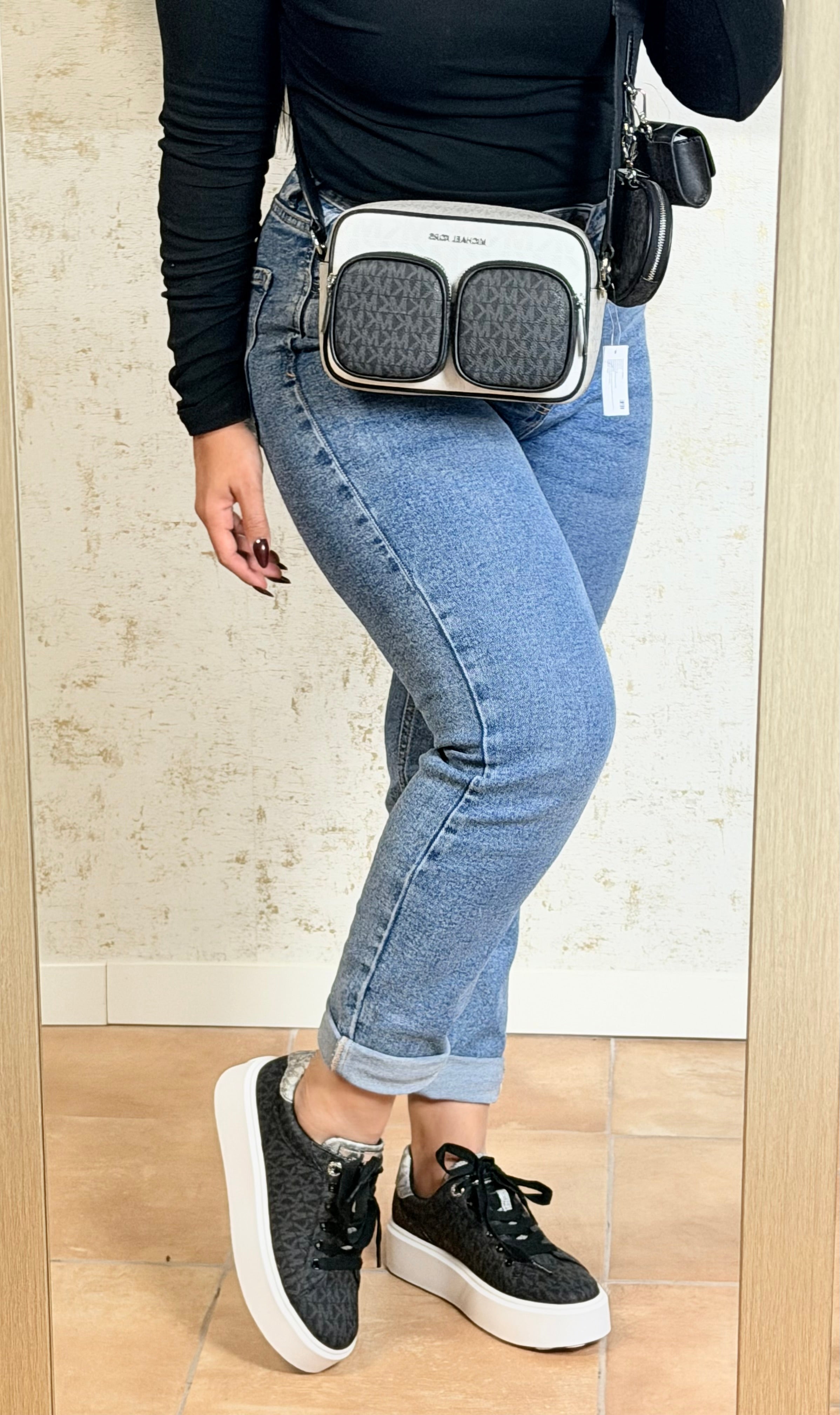 ZAPATILLAS ROMEY MICHAEL KORS NEGRA