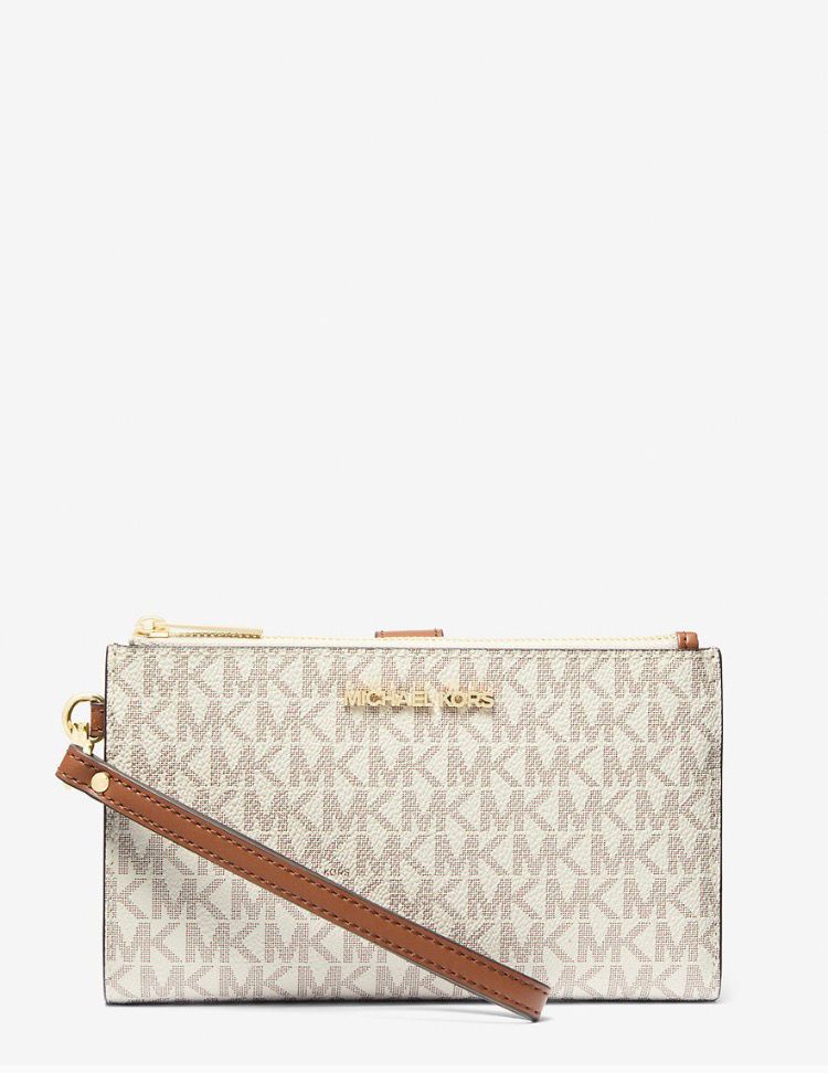 Cartera de mano Michael Kors Jet Set Travel en color vainilla