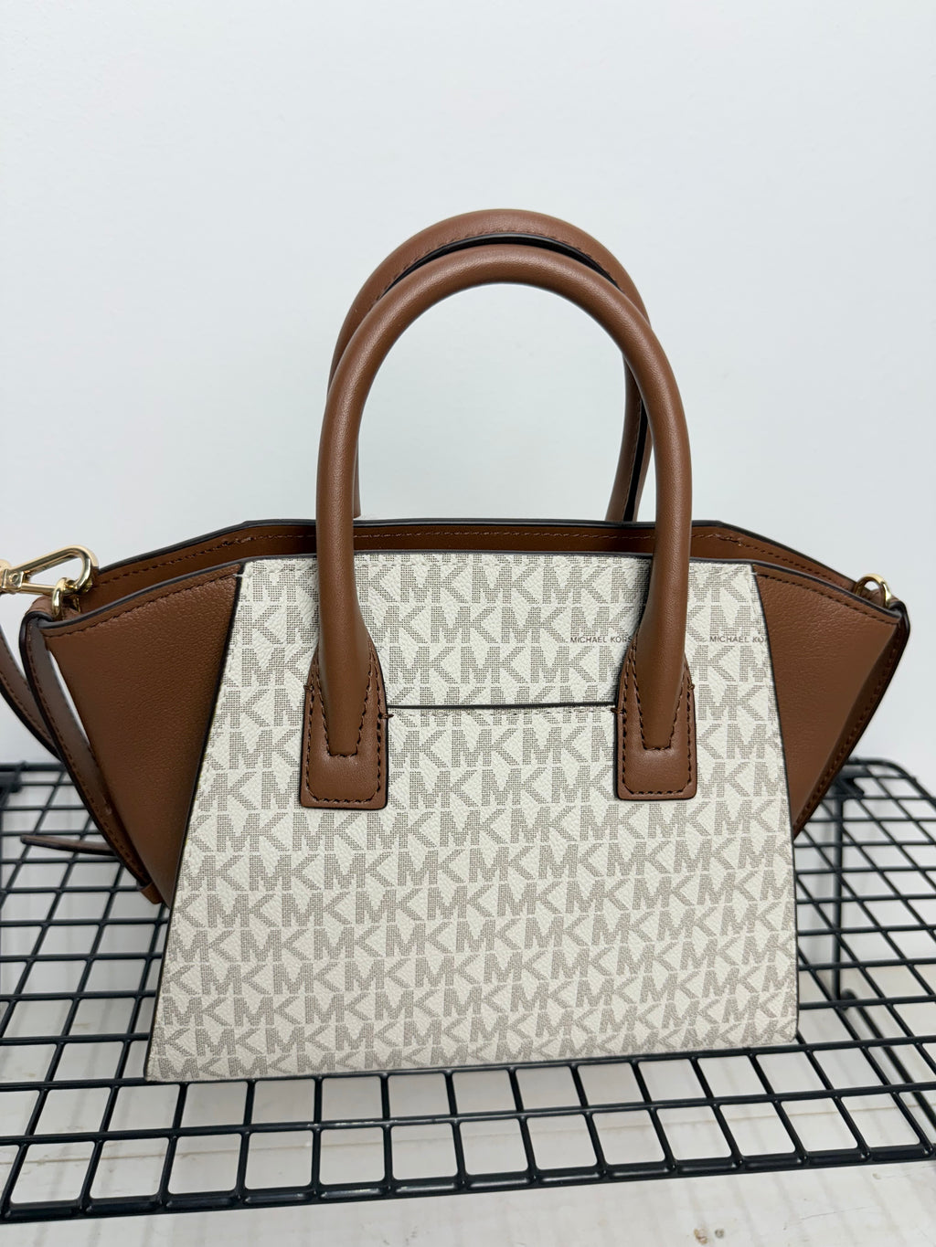 Michael Kors Avril Satchel Brown