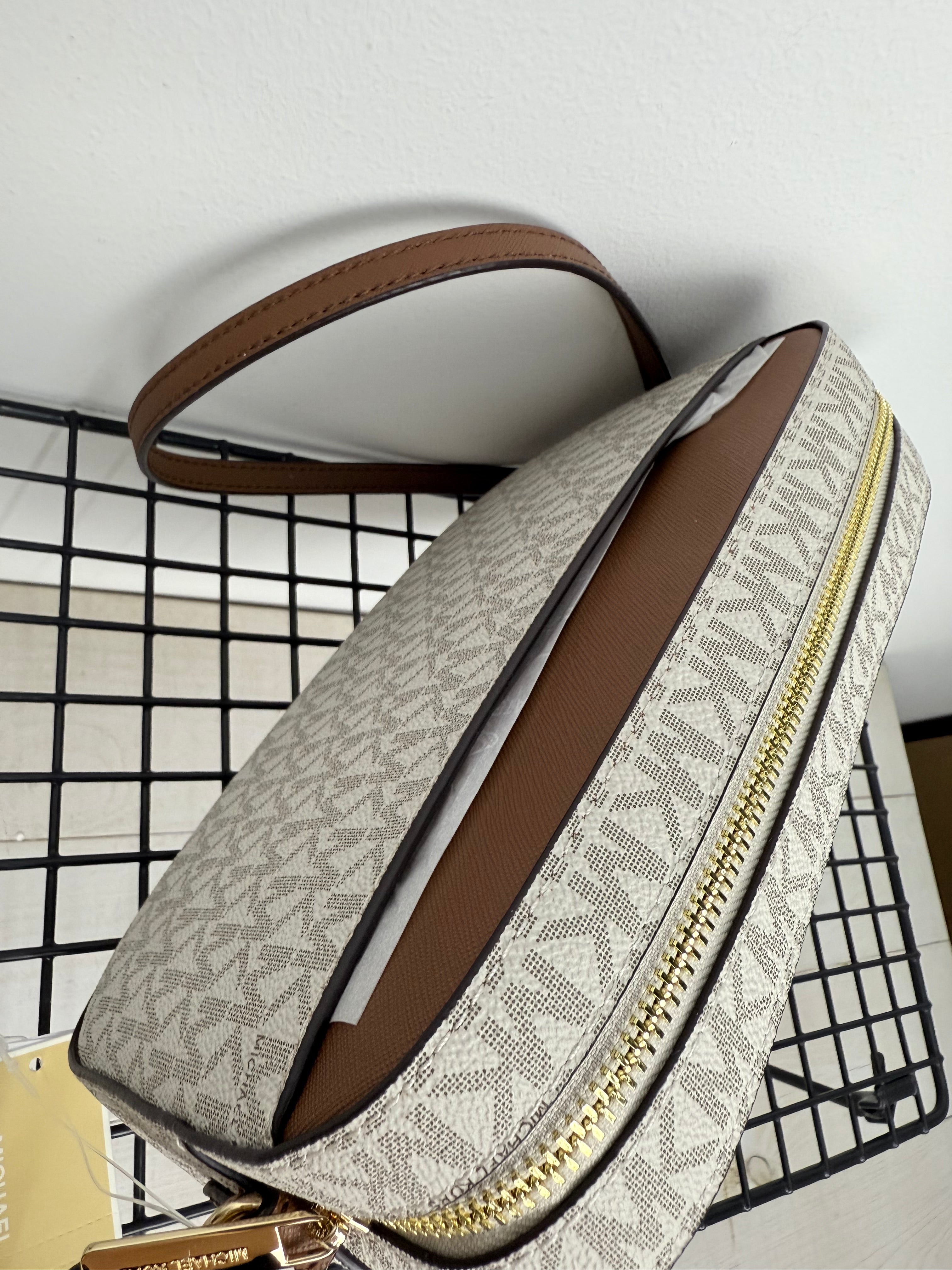 Michael Kors Jet Set Travel Medium Dome Crossbody ( bandolera cadena )