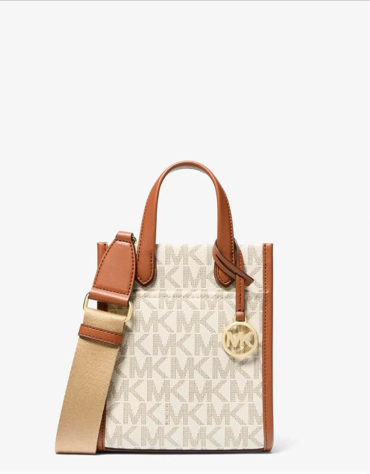 Michael Kors Gigi Mini – Vanilla/Luggage