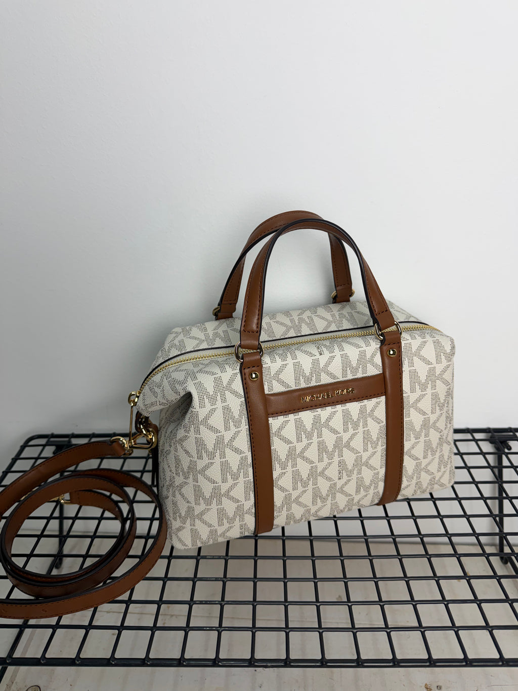 Bolso Michael Kors Brooklyn pequeño – vainilla