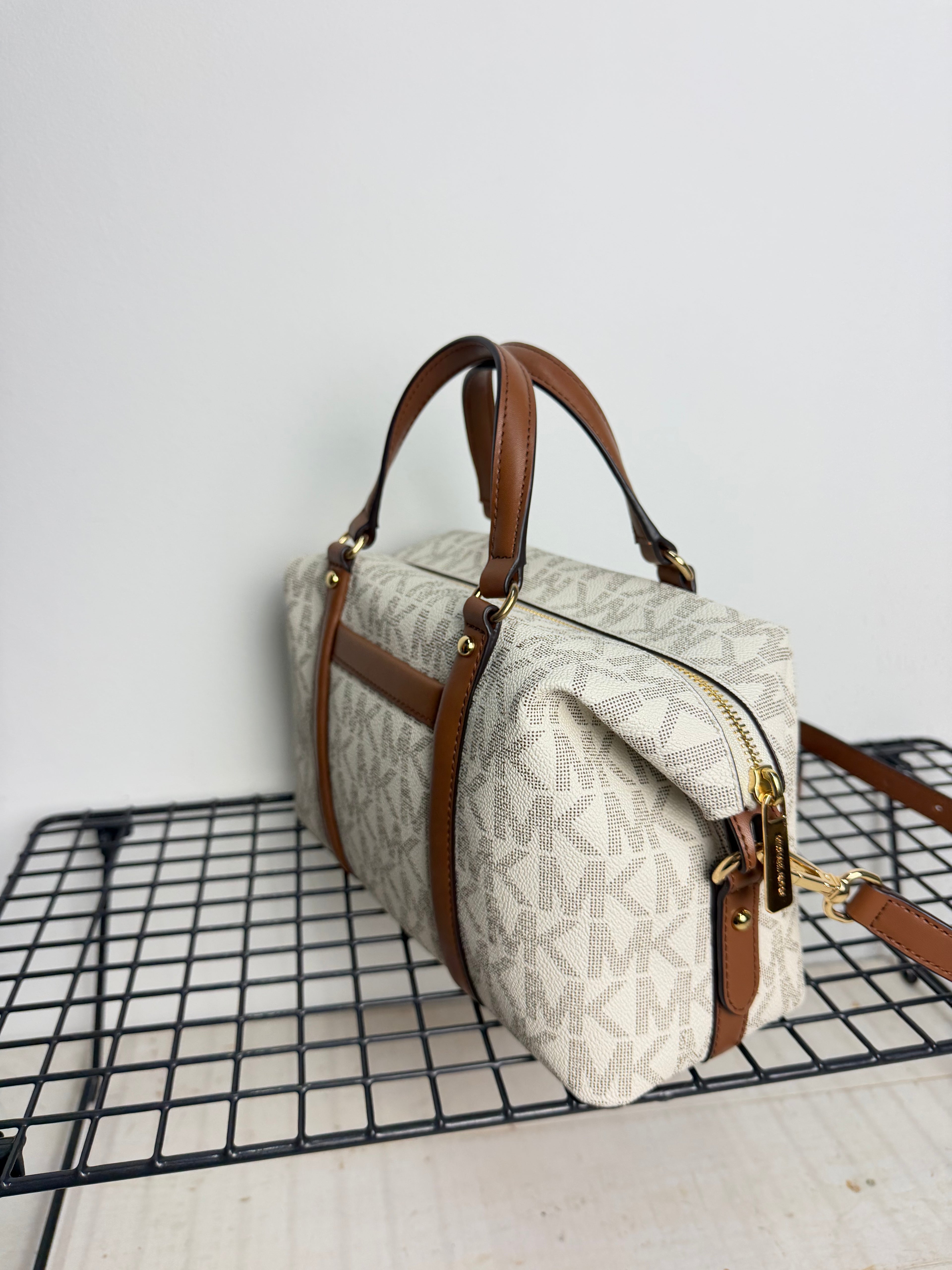 Bolso Michael Kors Brooklyn pequeño – vainilla